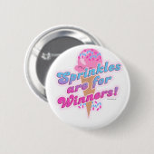 Sprinkles voor Champions Ronde Button 5,7 Cm (Voorkant /achterkant)