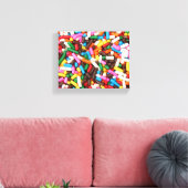 Sprinkles Wrapped Canvas (Insitu (Woonkamer))