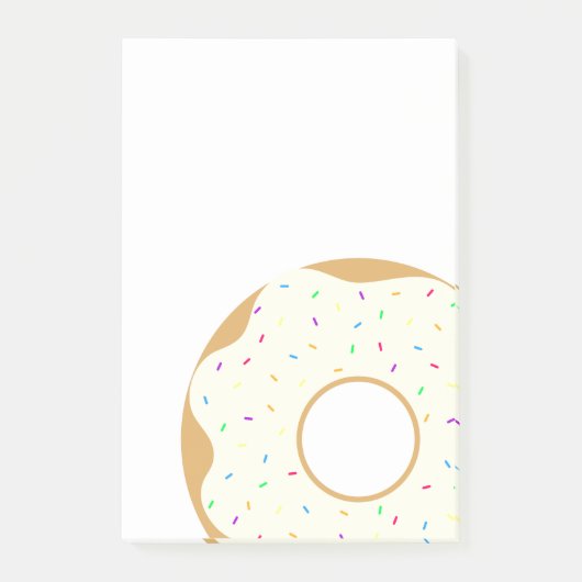 Sprinkly Donut Post-it® Notes (Voorkant)