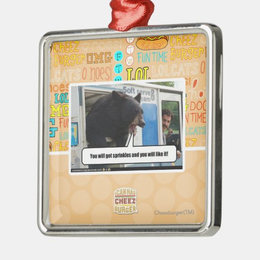 Sprins Metalen Ornament (Links)