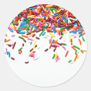 Sprins Ronde Sticker