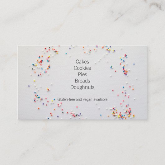 Sprins Visitekaartje (Achterkant)