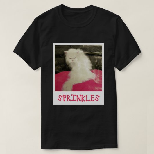 Sprinses de kat t-shirt (Design voorkant)