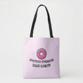 Sprinses je Donut Canvas tas (Voorkant)