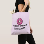 Sprinses je Donut Canvas tas (Dichtbij)