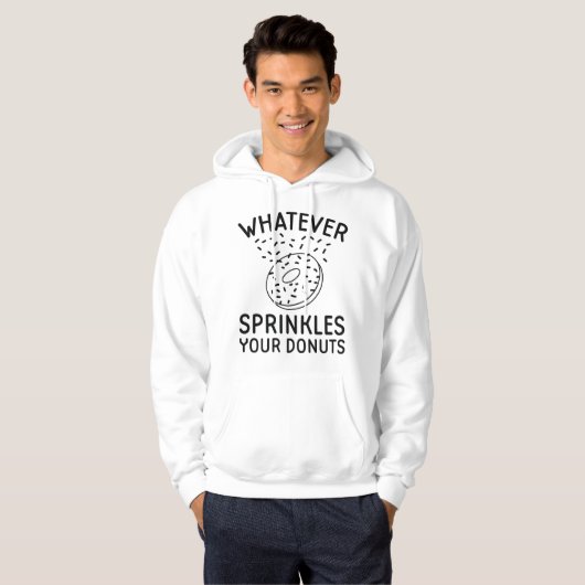 Sprinses je donuts hoodie (Voorkant volledig)