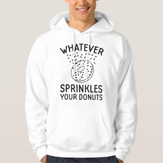 Sprinses je donuts hoodie (Voorkant)