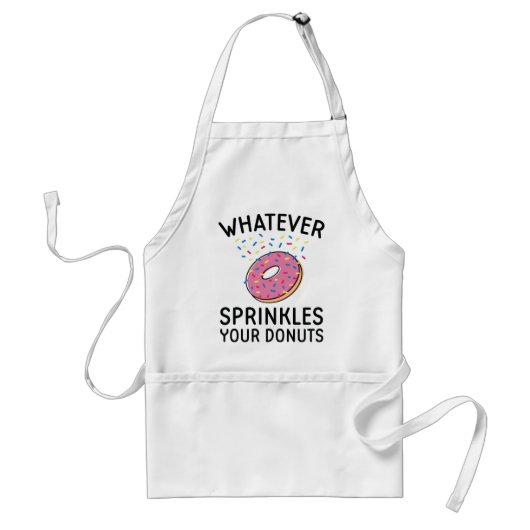 Sprinses je donuts standaard schort (Voorkant)