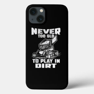 Sprint-auto met racever is nooit te oud om vuil te Case-Mate iPhone case