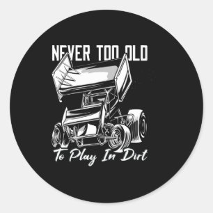 Sprint-auto Ronde Sticker