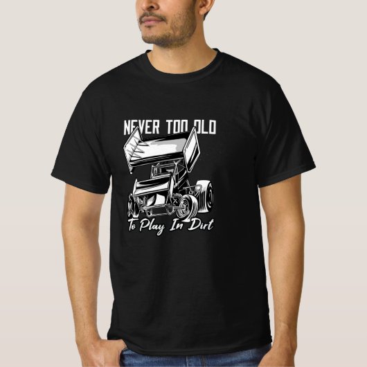 Sprint-auto T-shirt (Voorkant)
