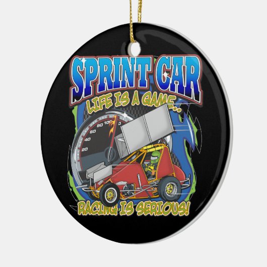 Sprint-autoleven Keramisch Ornament (Links)