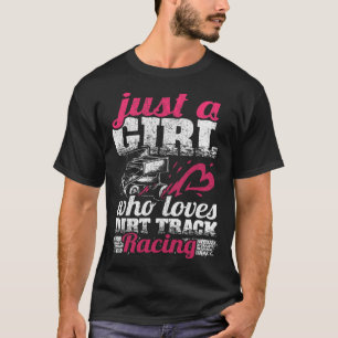 Sprint Car Lover is gewoon een meisje dat van het  T-shirt