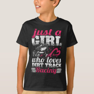 Sprint Car Lover is gewoon een meisje dat van het T-shirt