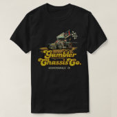 Sprint Car Racing Gambler Chassis Co T-shirt (Design voorkant)