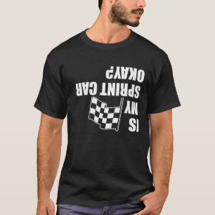 Sprint Car Racing Oké Race Track Racer T-shirt