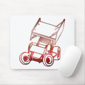 Sprint Car Skewed/Sunset Muismat (Met muis)