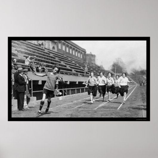 Sprint Champ Track 1925 Poster (Voorkant)