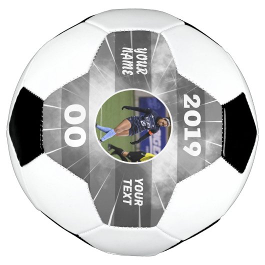 Sprint Custom Voetbal Black (Gedraaid)