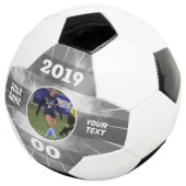 Sprint Custom Voetbal Black (Drie kwart)