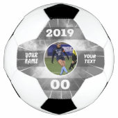 Sprint Custom Voetbal Black (Voorkant)