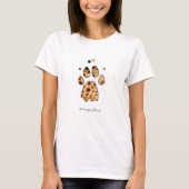 Sprint met Cheetah voor WildTrack! T-shirt (Voorkant)