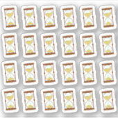 Sprint Zandloper Planner Sticker (Voorkant)