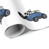 Sprintauto zonder scharnieren cadeaupapier (Rol Hoek)