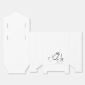 Sprintcar 01 Zwart Bedankdoosjes (Ongevouwen)