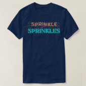 Sprinten wat sproinkles t-shirt (Design voorkant)