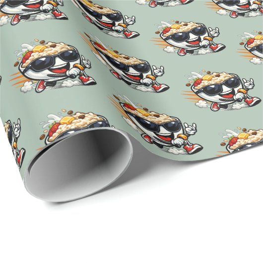 Sprintende Pap Cadeaupapier (Rol Hoek)