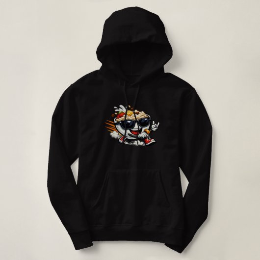 Sprintende Pap Hoodie (Design voorkant)