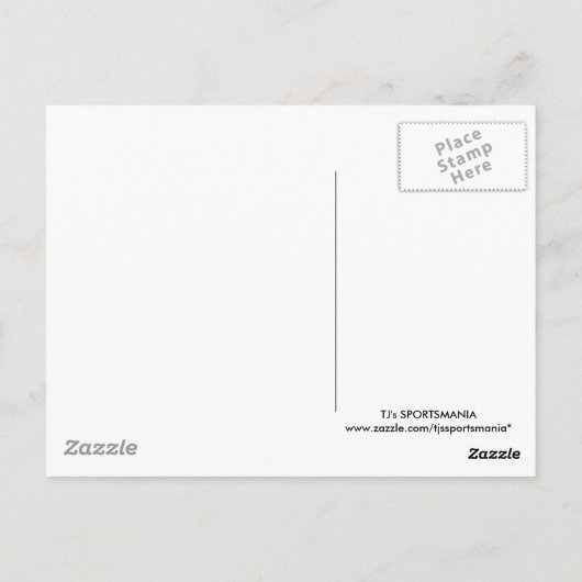 Sprinter Briefkaart (Achterkant)