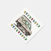 Sprinter Camper Van RV happy camper Servet (Hoek)