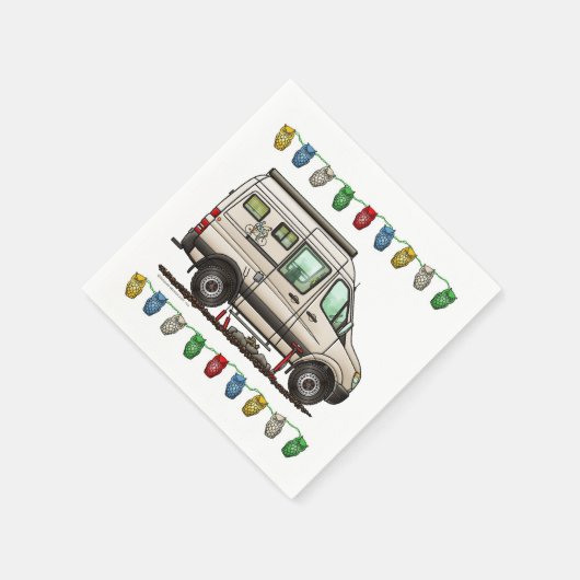 Sprinter Camper Van RV happy camper Servet (Hoek)