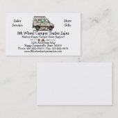 Sprinter Camper Van RV happy camper Visitekaartje (Voorkant / Achterkant)