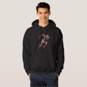 Sprinter Colorsplash Sprintende Kinderen Sprint Hoodie (Voorkant volledig)