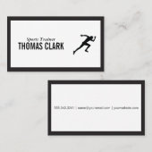 Sprinter | Gezondheid Fitness Trainer Visitekaartje (Voorkant / Achterkant)