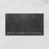 sprinter | Sporttrainer (leisteen) Visitekaartje (Achterkant)