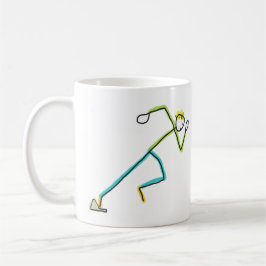 Sprinter Stickman Koffiemok