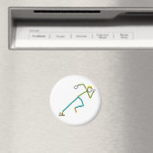 Sprinter Stickman Magneet (Insitu (Vaatwasser))