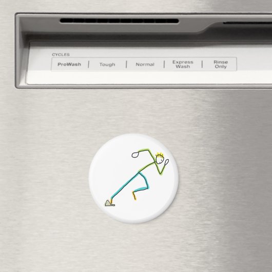 Sprinter Stickman Magneet (Insitu (Vaatwasser))
