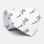 Sprinter Stickman Track en Field Stropdas (Opgerold)