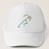Sprinter Stickman Trucker Pet (Voorkant)