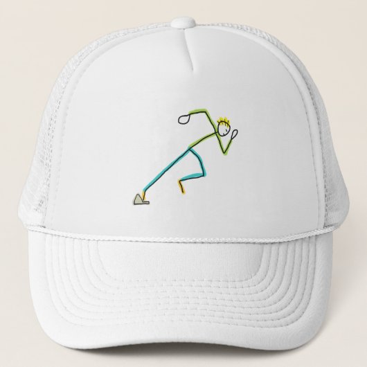 Sprinter Stickman Trucker Pet (Voorkant)