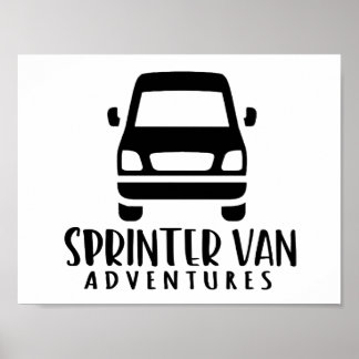 Sprinter Van Adventure-Poster Poster