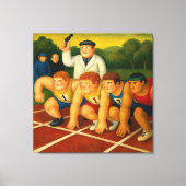 Sprinters - Grote Ingepakte Canvas Kunstprint Afdruk (Voorkant)