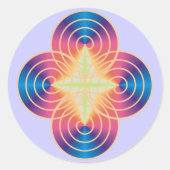 Spriralis prisma stickers (Voorkant)