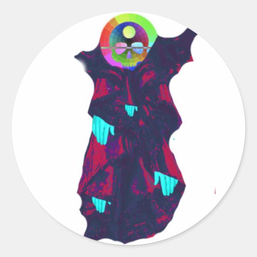 Sprite-Sticker maken Ronde Sticker (Voorkant)