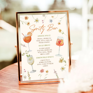 Spritz Bar Bord | Aperol Spritz Bord Poster